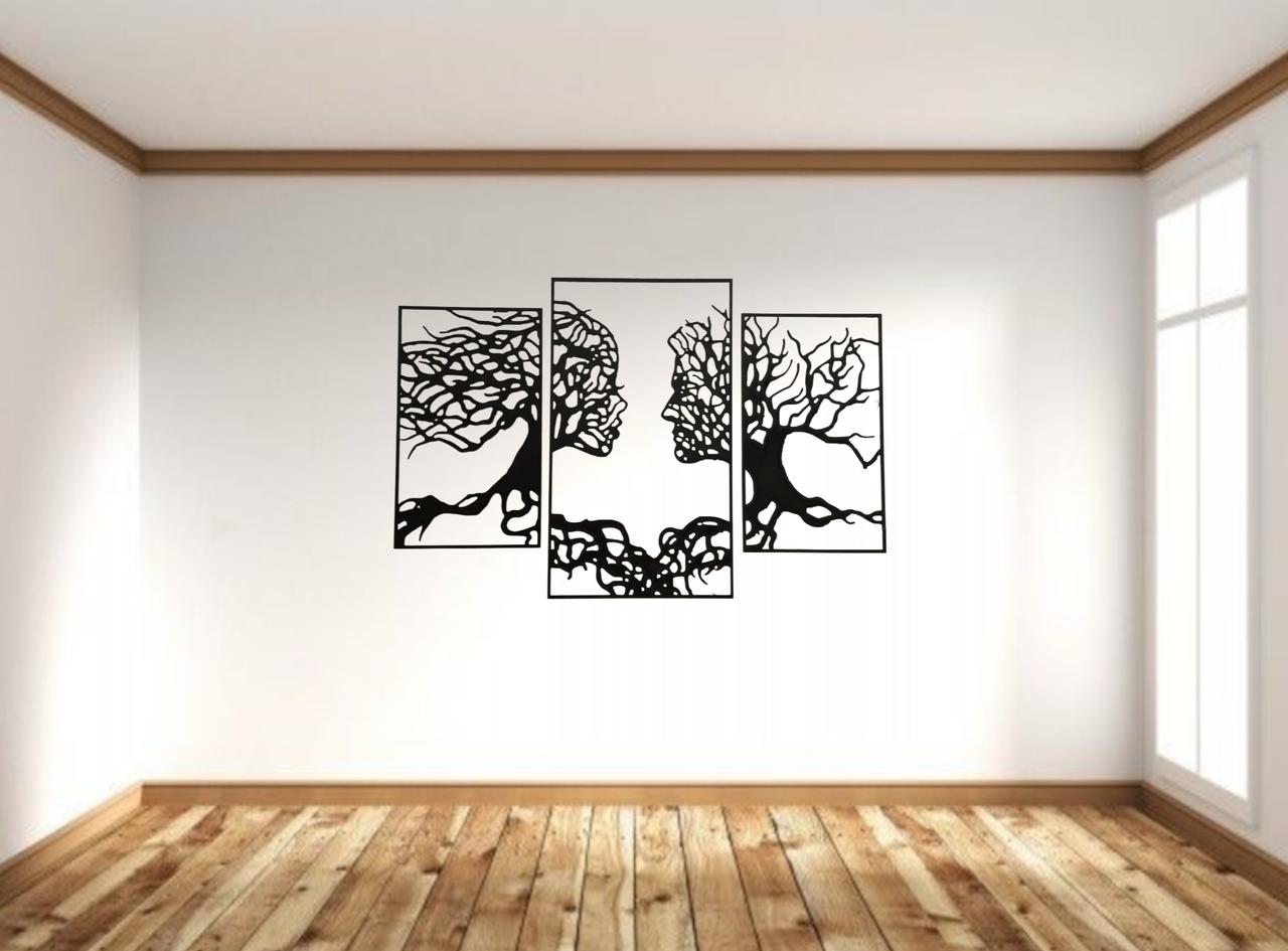 "Contemporary Nature-Inspired Wall Art Set"