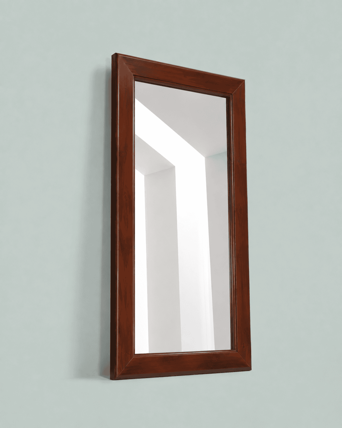Premium Full-Length Wooden Standing Mirror - Image 3