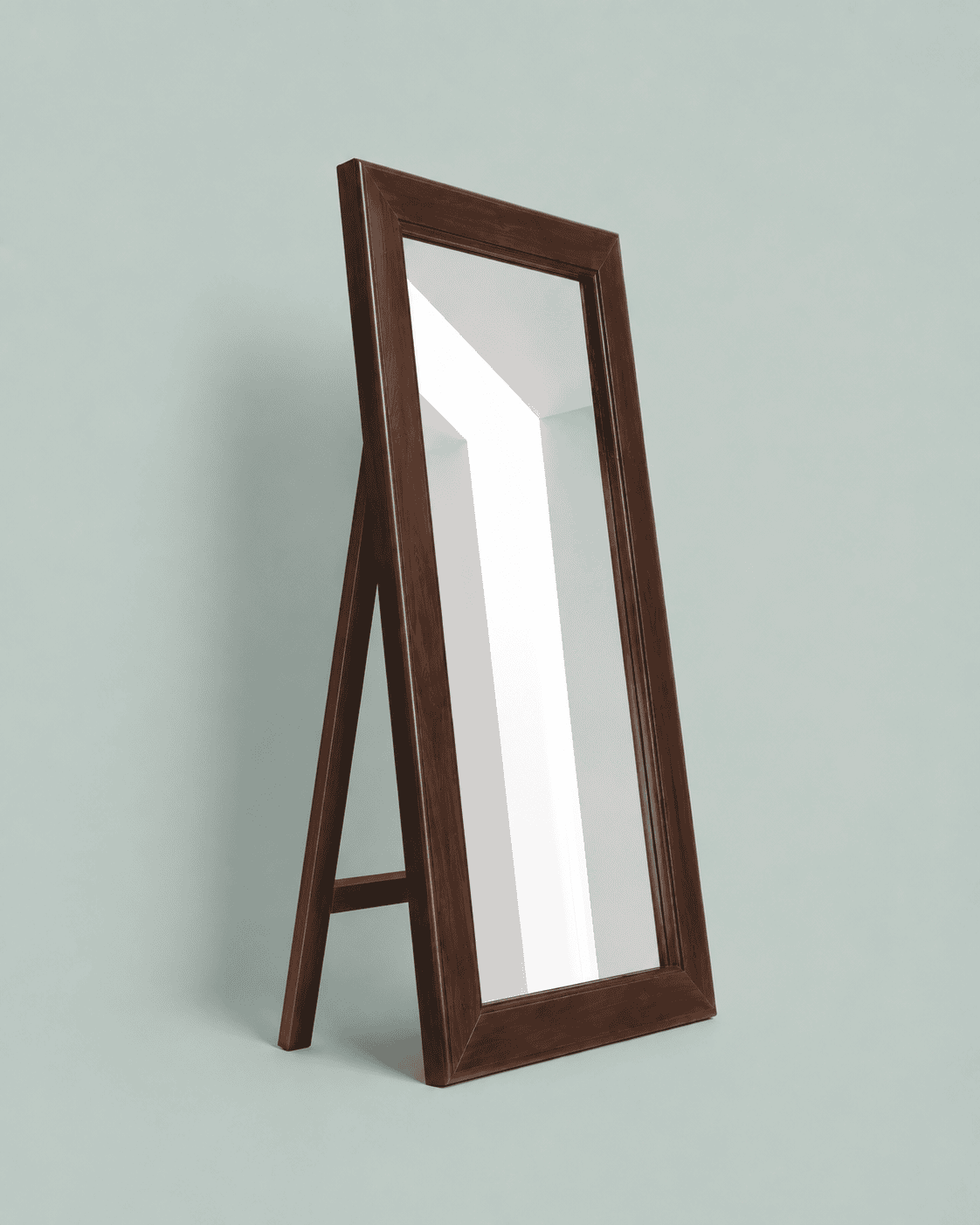 Premium Full-Length Wooden Standing Mirror